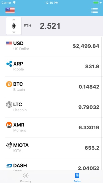 CoinComet - Crypto Rates screenshot 3