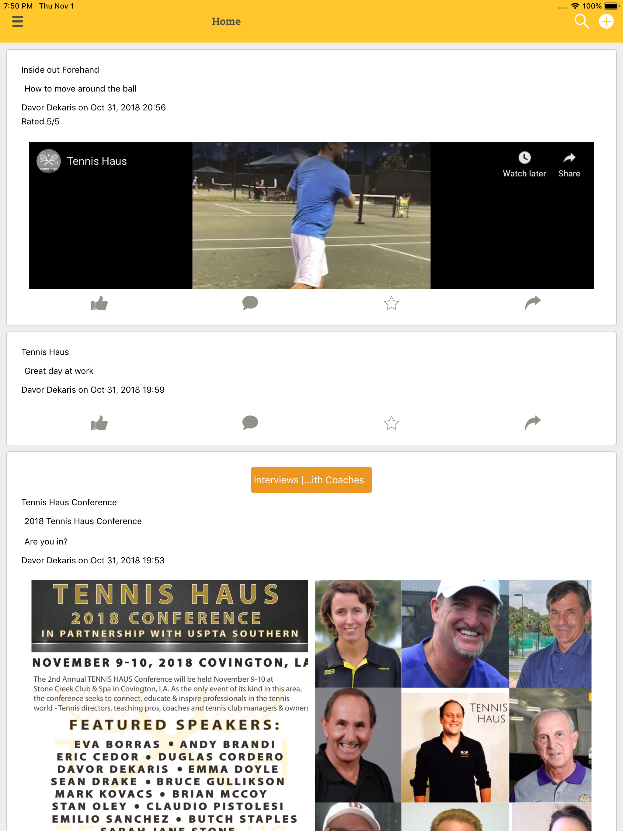 Tennis Haus