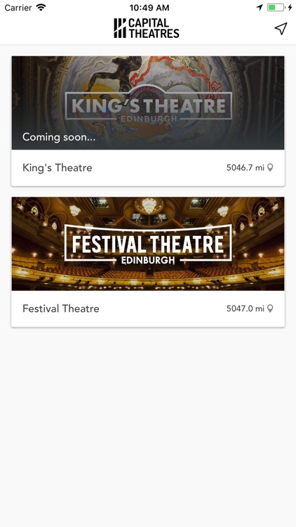 Capital Theatres Bars App