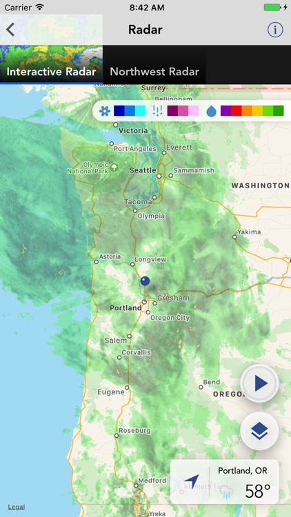 Portland Weather App -Fox 12