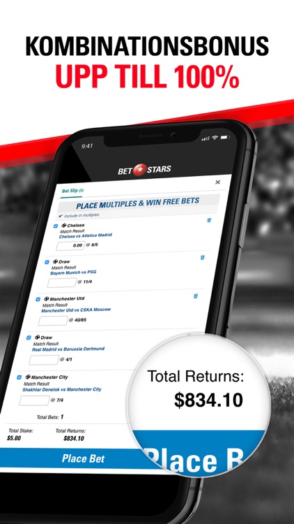 BetStars: Oddsspel Online