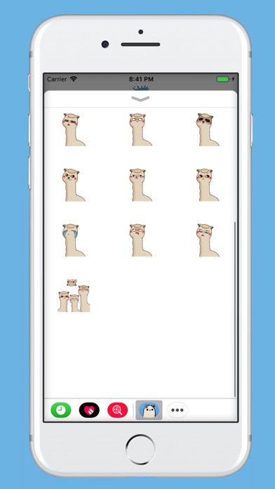 Llama Animated Sticker screenshot 3