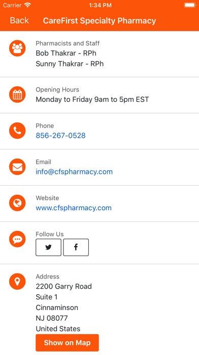 CareFirst Specialty Pharmacy screenshot 2