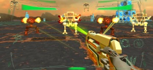 Futuristic Mech Robots Battle screenshot #2 for iPhone