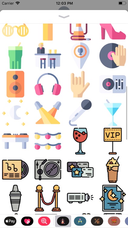 Night Party Sticker Pack