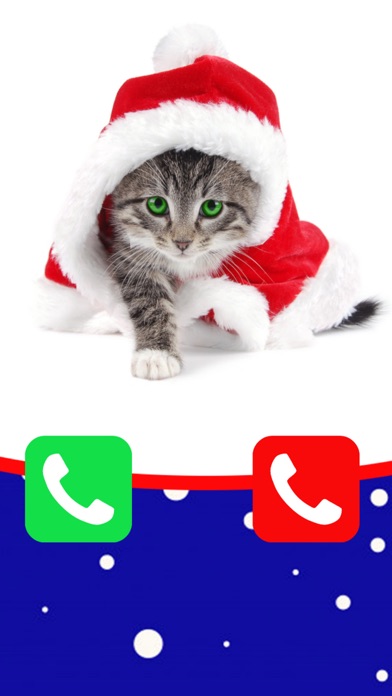 Cat Santa Claus Calling You screenshot 2