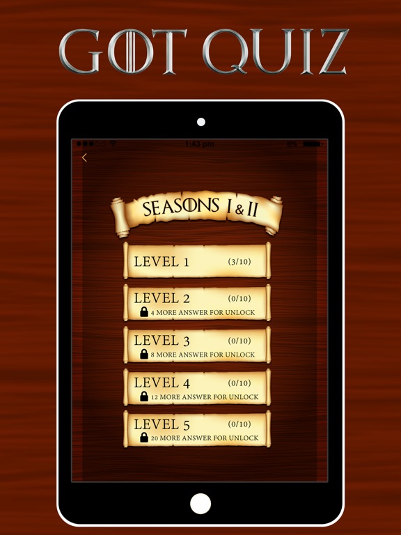 Screenshot #5 pour GOT Quiz: Best Drama Quiz