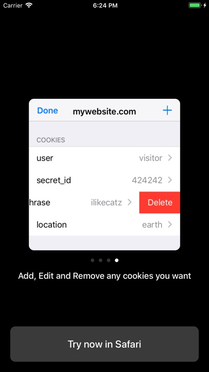 Cookie Editor screenshot-3