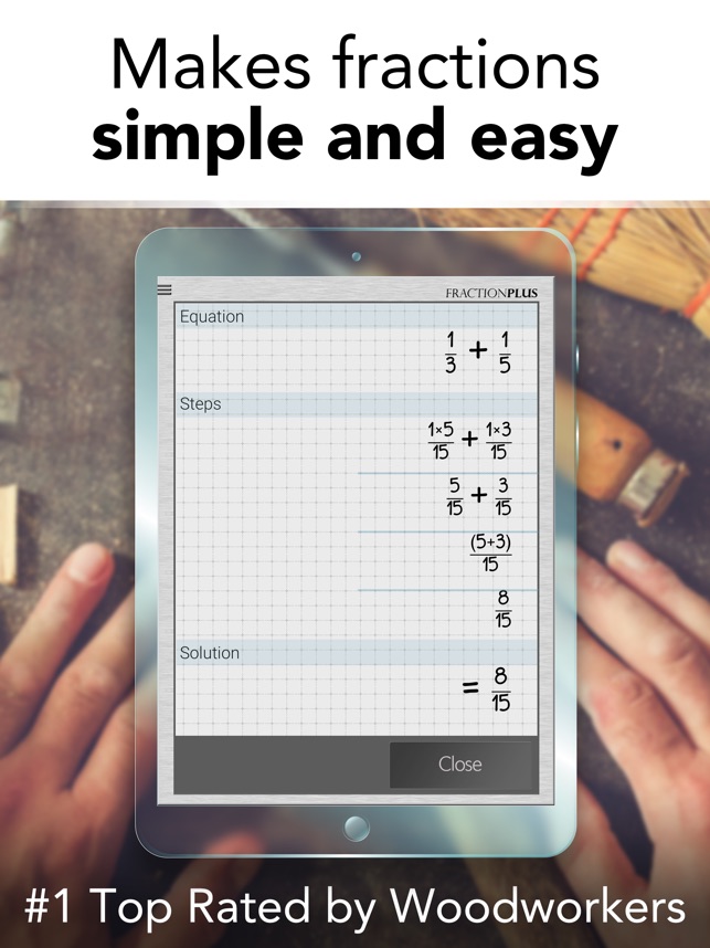 fraction calculator plus get it right every time on the app store 375 as a fraction in simplest form