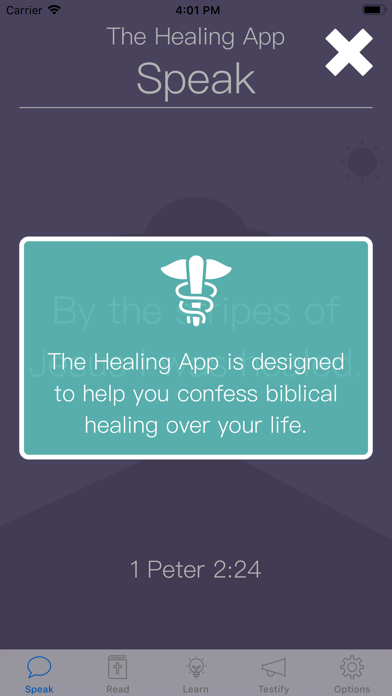 The Healing App screenshot