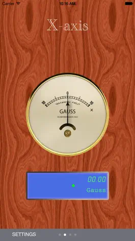 Game screenshot Magnetometer / Gaussmeter apk