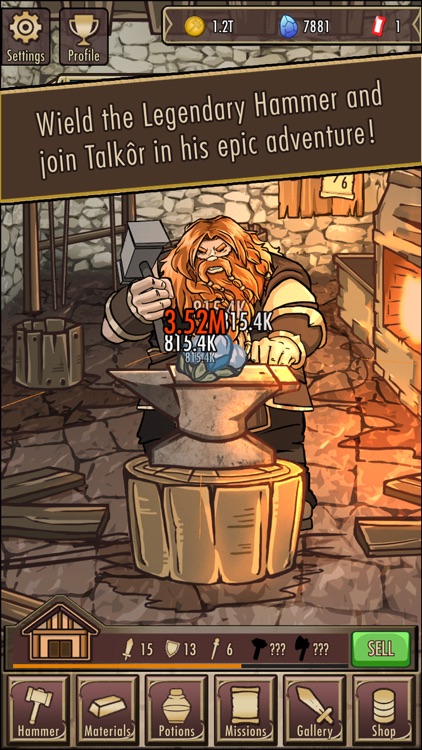 Medieval Clicker Blacksmith