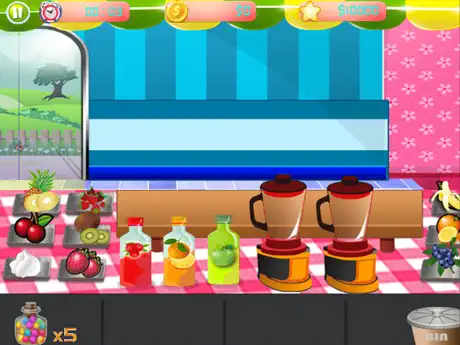Fruit juice drink menu maker - cooking game