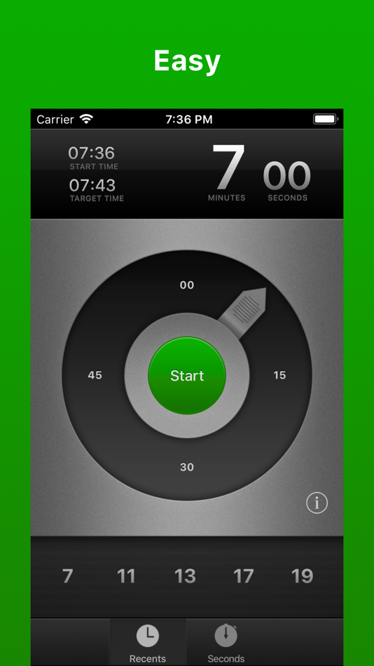 #1. Pronto — Timer App (iOS) 来自: Jan Bolz