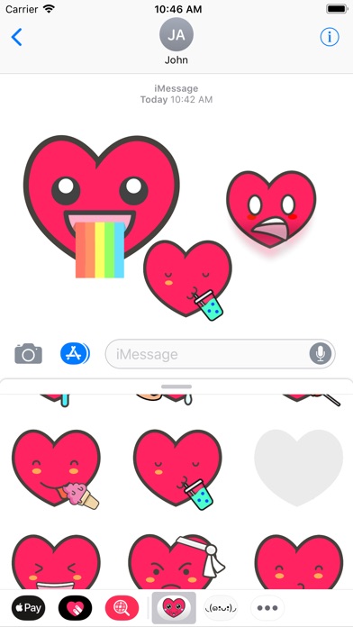 Heartsmoji screenshot 2