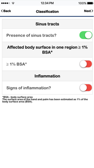 Hidradenitis Suppurativa App Screenshot
