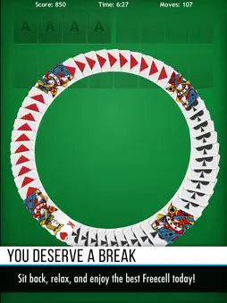 Freecell Solitaire ◇ screenshot 9