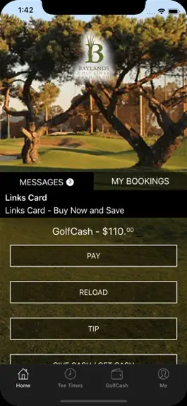Game screenshot Baylands Golf Links Tee Times mod apk