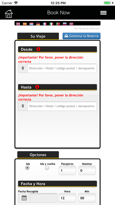 Taxis Hurtado Islantilla screenshot 2