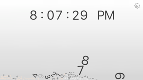 gravity clock screenshot