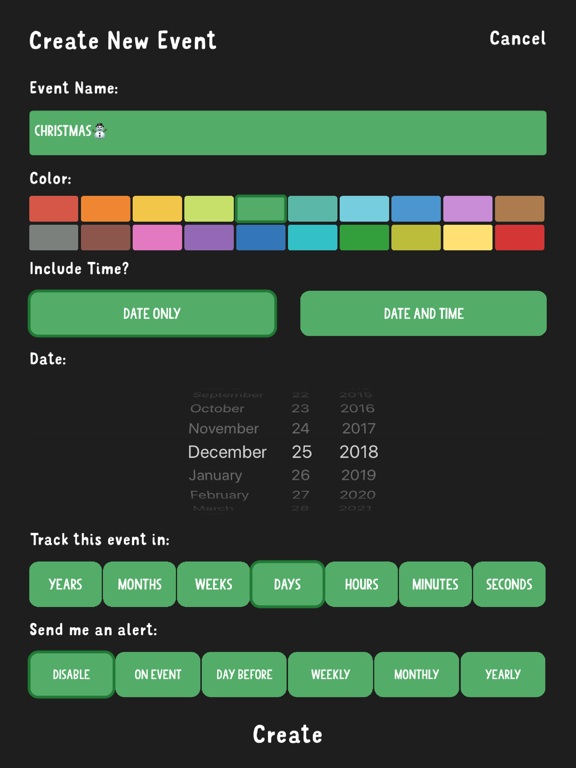 Time Ago iPad screenshot 5 - Utilities app