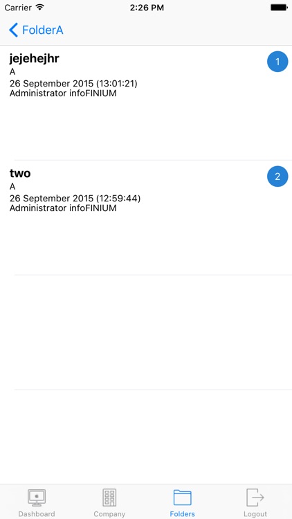 infoFINIUM screenshot-3