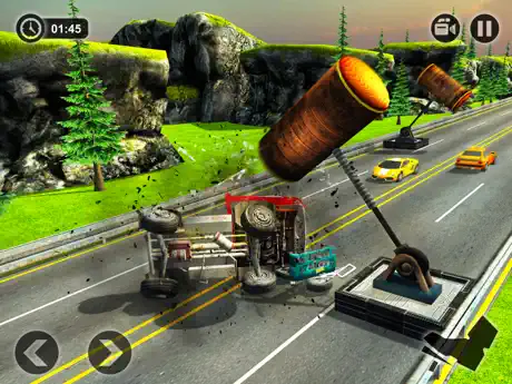 Speed Bump Car Crash Simulator