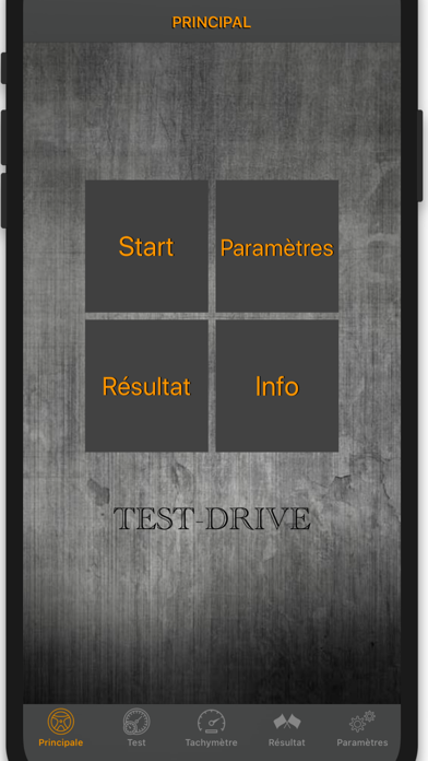 Screenshot #1 pour Test-Drive Lite: Tachymètre