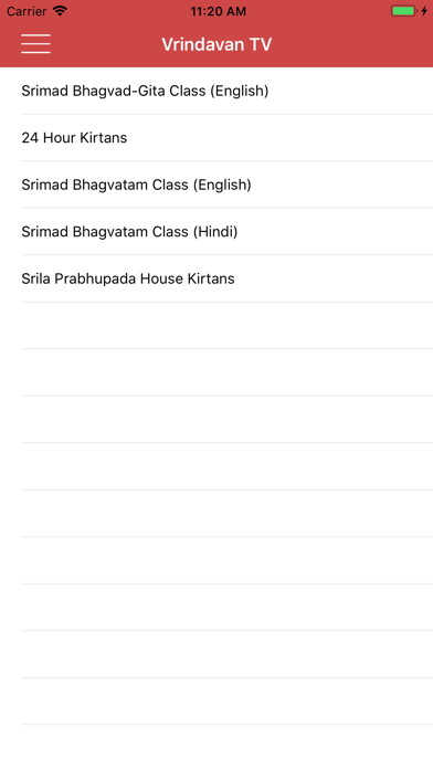 Vrindavan TV iPhone screenshot 5 - Social Networking app