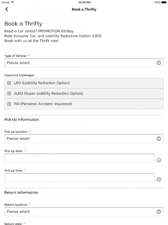 Screenshot #6 pour Thrifty Malaysia