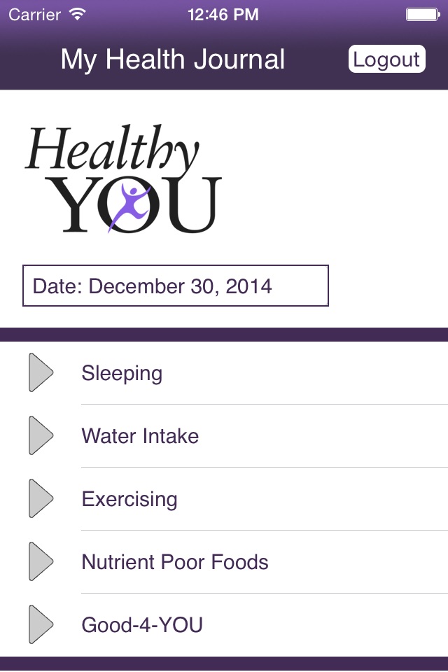 The Healthy YOU Program screenshot 2