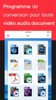 convertisseur de format iPhone Captures Décran 1