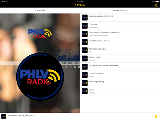PHLV Radio iPad screenshot 2 - News app