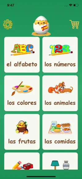 Game screenshot Learn Spanish For Children mod apk