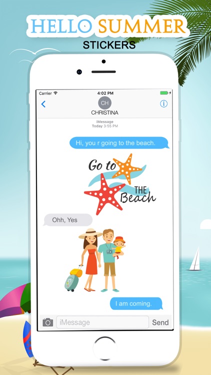 Hello Summer Stickers! screenshot-3