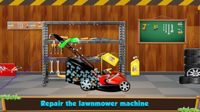 Lawn Mower Fun Learning Sim Screenshot on iOS