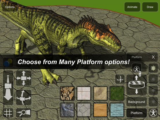 Allosaurus Mannequin iPad screenshot 6 - Education app