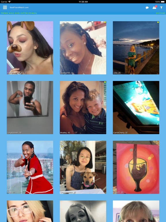 BestFriendMatch.com iPad screenshot 2 - Entertainment app