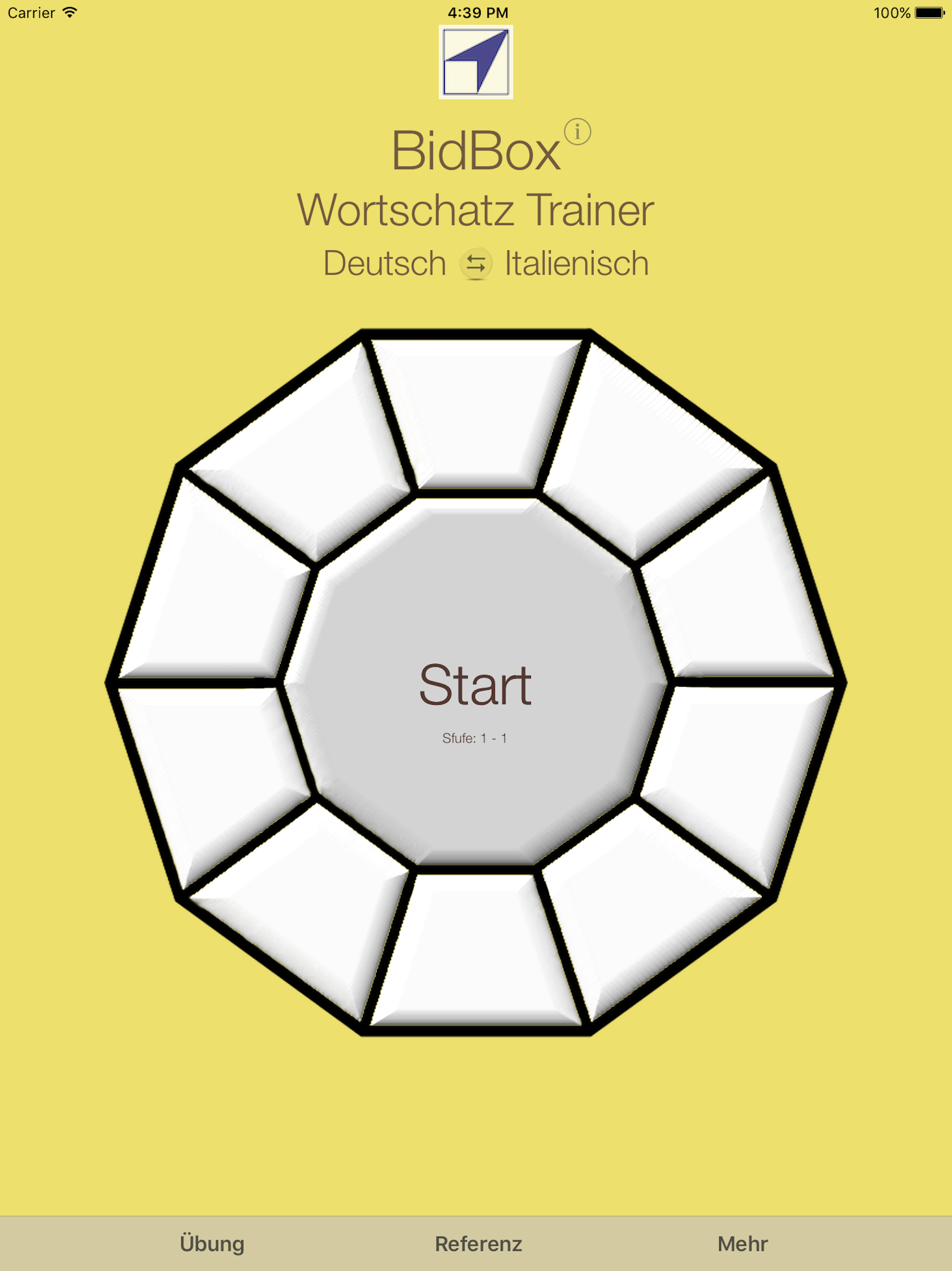 Vocabulary Trainer: German - Italian