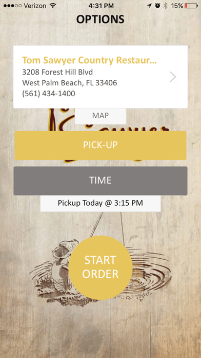 How to cancel & delete Tom Sawyer Country Restaurant from iphone & ipad 2