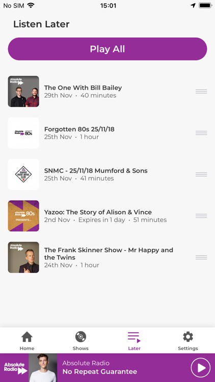 Absolute Radio screenshot-3