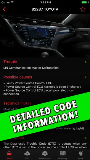 Скриншот Toyota App! на iPhone 5