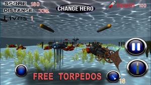 Submarine Strike Torpedo War screenshot #2 for iPhone