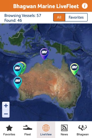 Bhagwan Marine LiveFleet screenshot 2