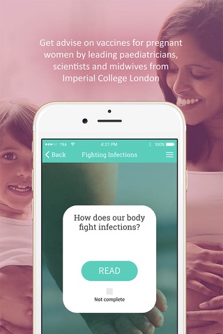 Vaccines in Pregnancy: MatImms screenshot 3