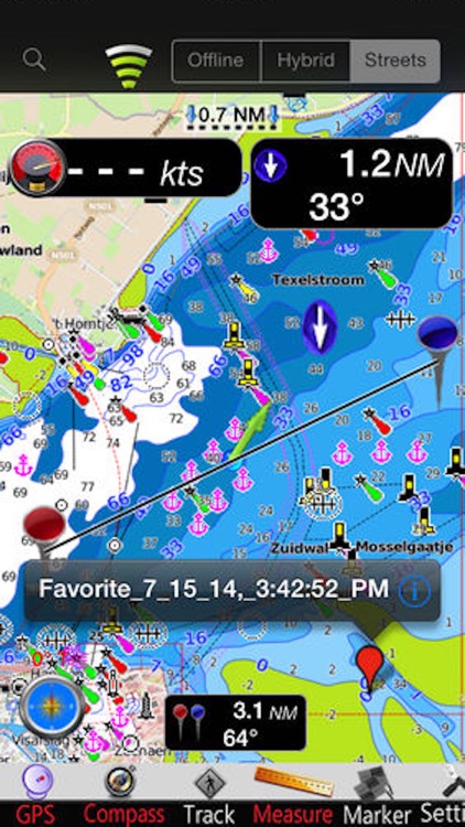 Netherlands GPS nautical Chart screenshot-3