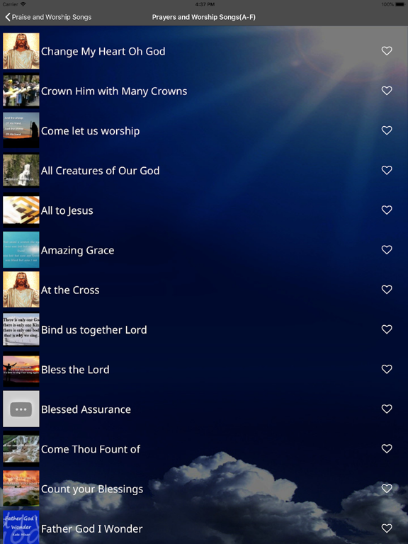 Prays And Worship Songsのおすすめ画像7