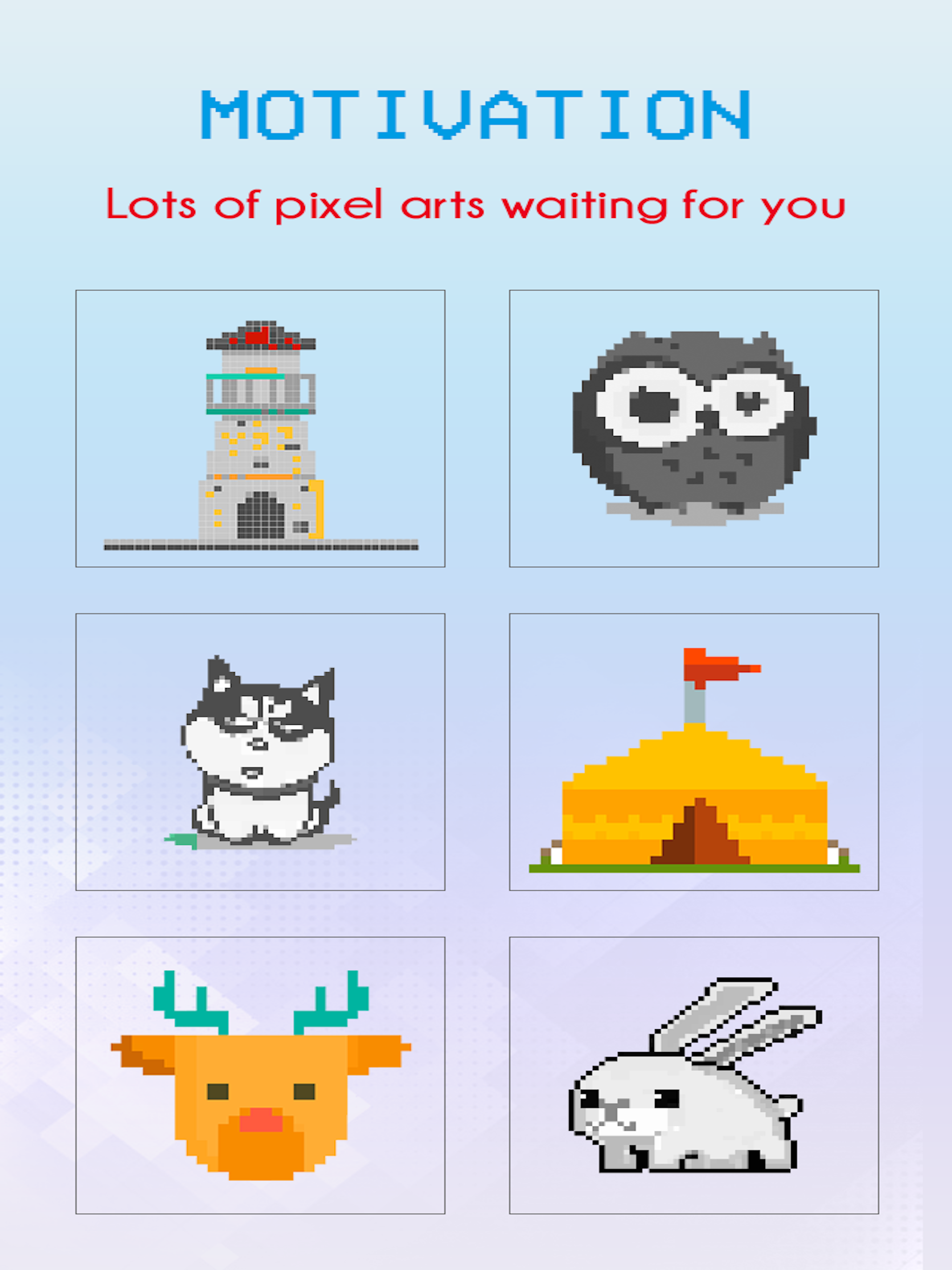 Color By Number-Pixel Art Book