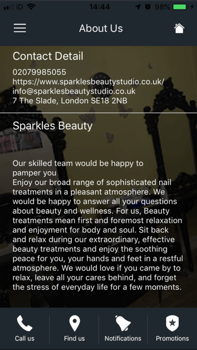 Sparkles Beauty Studio screenshot 2