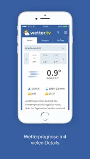 wetter.tv app deutschland iphone capturas de pantalla 1
